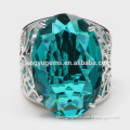 hot sale high quality ring brass jewelry cz rings